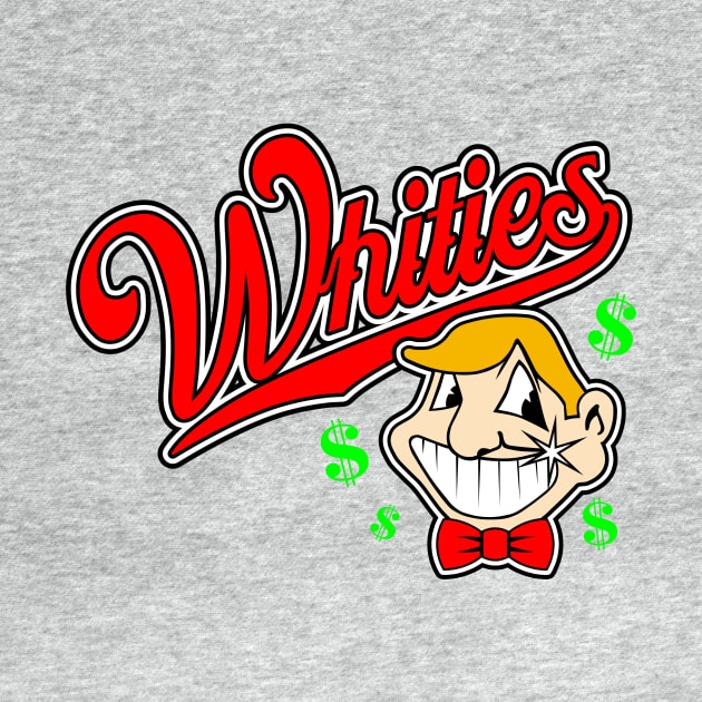 Caucasians Baseball Whities by Fuzzy Bear